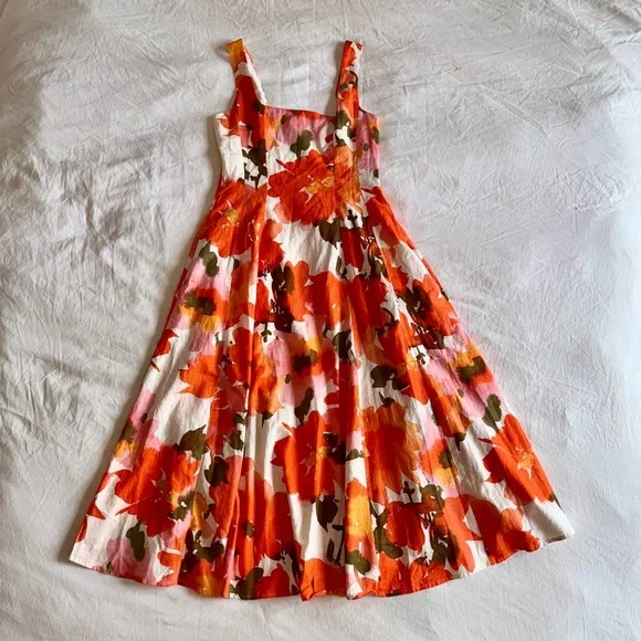 white christmas dresses Joie Dress Tossed Poppies main image 0